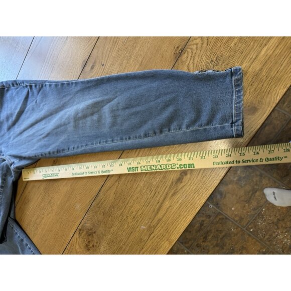 J Jill Jeans Size 12 Authentic Fit Blue Slim Ankle Denim Stretch Preppy Modern - Picture 5 of 16